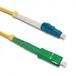 Qoltec InfiniBand en Glasvezelkabel 25 m LC SC Geel