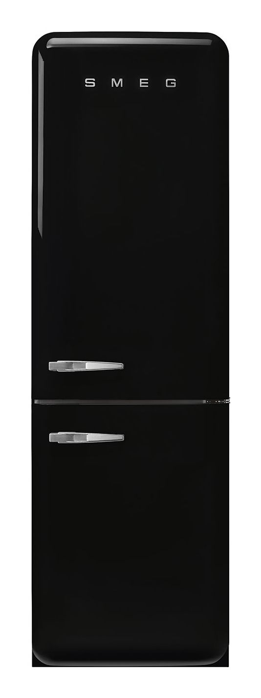 Smeg FAB32RBL6 Koel-vriescombinatie - Vrijstaand - 331 l - Zwart
