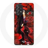 Maniacase Etui voor Samsung Galaxy A52 Itachi Uchiwa Naruto Anime