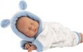 Llorens poupée de bébé 31 cm doux câlin garçon bleu