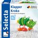 Hout Klapper-krokodil speelgoed - 10 cm