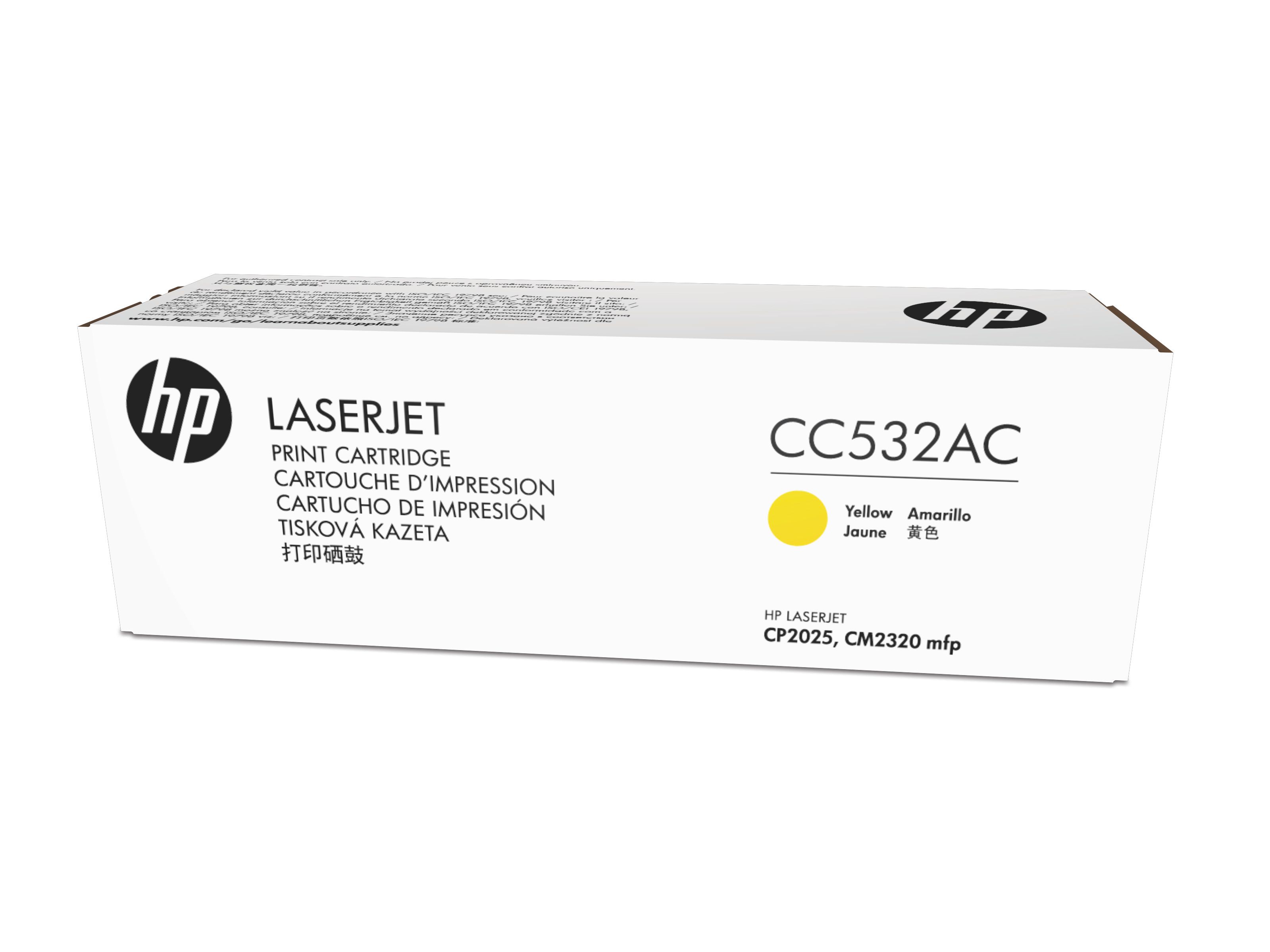 HP 304A Yellow Toner Cartridge (CC532AC)