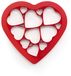 Lékué Koekjes Uitsteekvorm Hartjes - Red