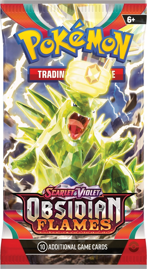 The Pokemon Company Pokemon TCG Scarlet & Violet Obsidian Flames Booster Pack