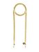 Cheeky Chain Munich Ketting 'A$ap' goud