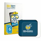 BROTECT - Screenprotector voor Saphe T - Folie Beschermfolie transparant 6 Stuks