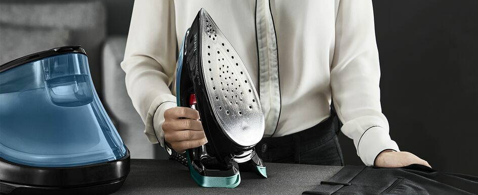 Tefal Pro Express Vision GV9822 Stoomgenerator - 3000W - Zwart/Blauw