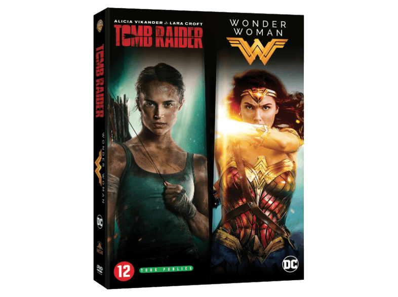 Warner Home Video Tomb Raider Wonder Woman DVD dvd