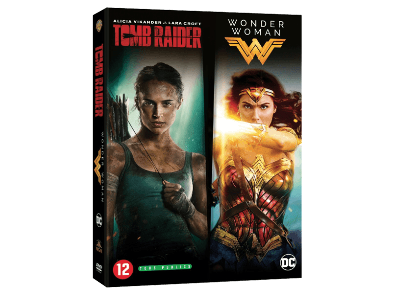 Tomb Raider / Wonder Woman - DVD - Actie