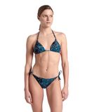 ARENA Dames Water Print String Bikini Driehoek Tweedelig Dames