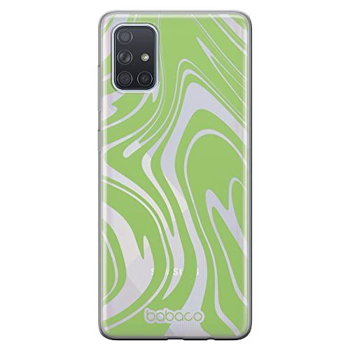 ERT GROUP mobiele telefoonhoesje voor Samsung A71 5G - Babaco patroon Doodle 001