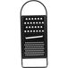 Excellent Houseware Kook/keuken gerei - keukenrasp - zwart - RVS - 29 x 11 cm