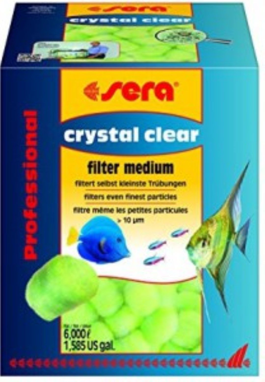 Sera Crystal Clear Professional - Filter Medium - Kunststof