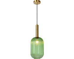 Lucide MALOTO Hanglamp - Ø 20 cm - Groen - E27 - Met Dimfunctie