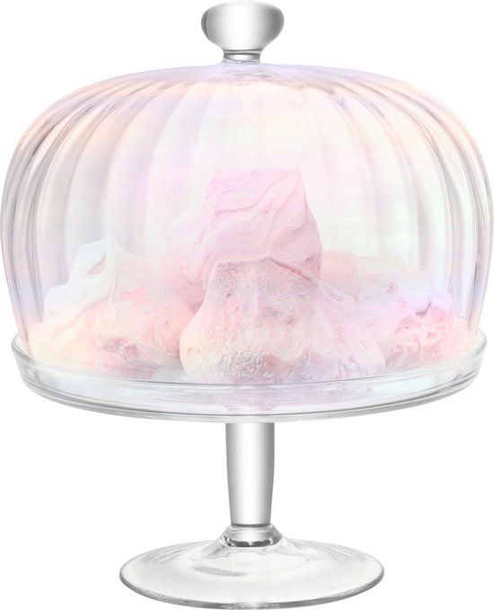 LSA Pearl Cakestandaard - Ø 27 cm - Glas - Transparant