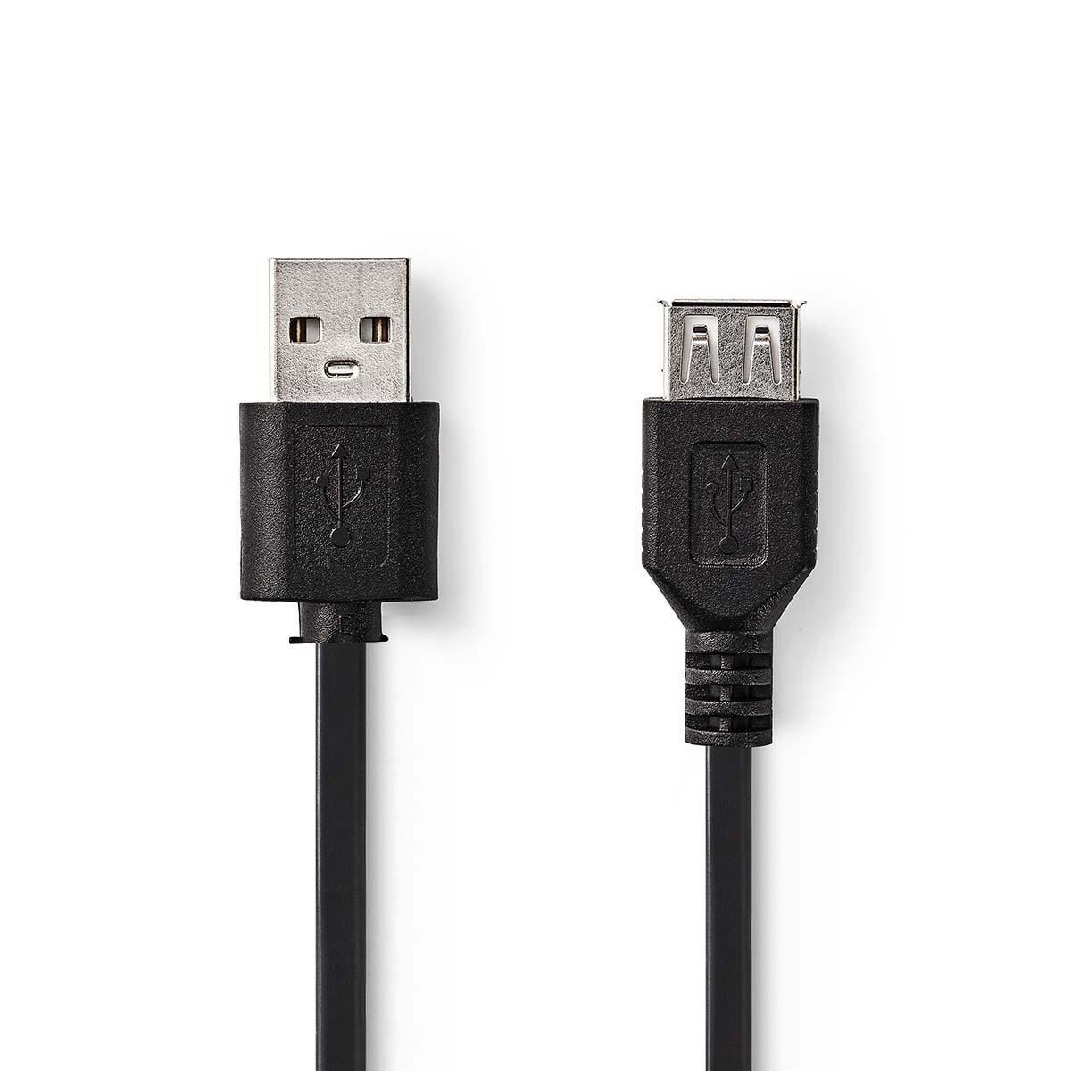 Nedis CCGP60010BK30 USB-kabel 3 m Zwart