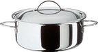 SPRING Cristal Kookpan met deksel RVS Rond 16 cm