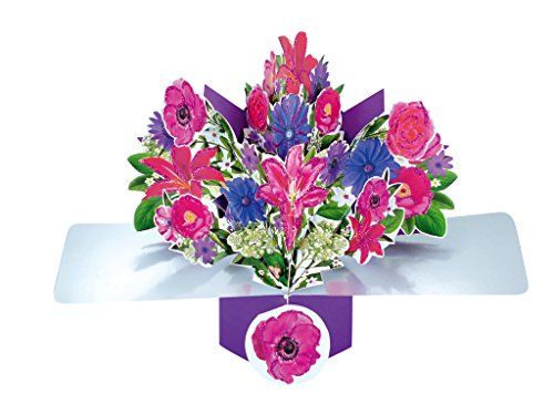 Second Nature Pop Ups Tweede Natuur Pop Up met Lillies - 5034527274540