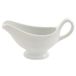 6X Olympia Whiteware Gravy Boats 215ml 8.4oz Porselein Saus Schotel Roosteren