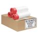 Aluf Plastics Tall Kitchen 13 Gallon Trekkoord Vuilniszakken 0.9 MIL - (Bulk 200 Count) - 24" x 27" - Groothandel, Commerciële Vuilniszakken