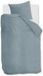 Beddinghouse Summer dekbedovertrek - Effen - Eenpersoons - 140x200/220 - Blue Grey