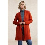 River Woods Cardigan Long Manches Longues Orange Taille : XS/S