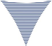 vidaXL Zonneschaduw Driehoekig 4,5 x 4,5 x 4,5 m Polyester Oxford Blauw en wit