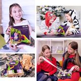 Okto Sensory Art WoodEnCraft - Kleine Wereld - Vleermuis - Luchtdrogende Klei - 21X21Cm - 8 Jaar