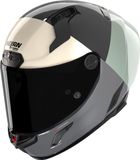 Nolan X-804 RS Ultra Carbon Blocco Helm - Integraalhelm - Maat L - Grijs/groen