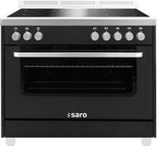 SARO Inductiekookplaat + elektrische oven model TS95IND61N zwart