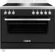 SARO Inductiekookplaat + elektrische oven model TS95IND61N zwart