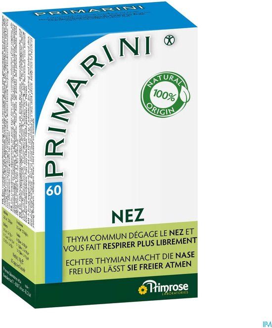 Primrose Primarini 60cap - Voedingssupplementen - Kruiden en planten