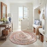 Safavieh Vintage Area Rug 5' Diameter Beige