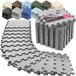 Tapis de protection pour sols, idéal pour le fitness et le sport - Lot de 18