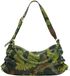 Desigual Leafs Xela Maxi Shoulder Bag Lime Green groen