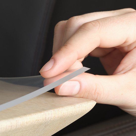 TRENTE Tafelzeil Transparant 3mm - 100 x 170 cm - Extra helder - Rechthoekig - PVC