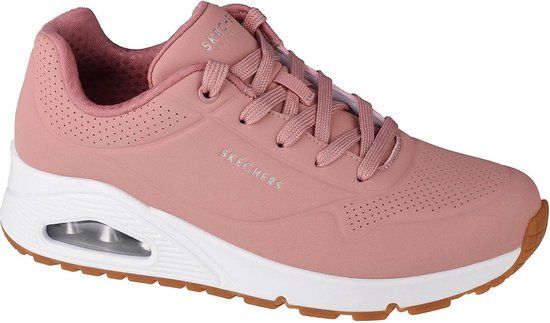 Skechers Uno - Stand On Air Dames Sneakers - Roze - Maat 37