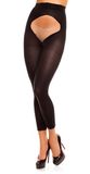 GLAMORY Panty's 'Breeze 60 Ouvert Microfaser Fußlose Strumpfhose' zwart