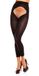 GLAMORY Panty's 'Breeze 60 Ouvert Microfaser Fußlose Strumpfhose' zwart