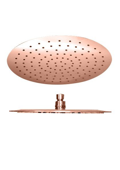Best Design Lyon regendouche rond 30 cm rosé mat goud