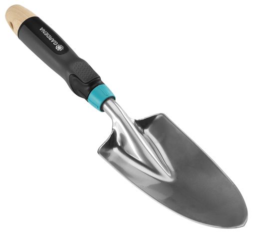 Gardena EcoLine Garden Trowel - Steel - Black, Grey, Silver