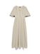 VERO MODA Jurk 'VMMelaney' donkerbeige