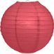 Merkloos Luxe bol lampion bordeaux rood 35 cm