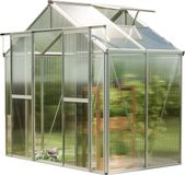 GFP tuinkas SAPHIR 2 aluminium 259x133 cm, 6 mm kanaalplaten polycarbonaat