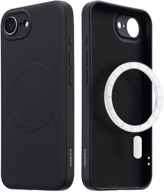 imoshion Color Backcover met MagSafe voor de Apple iPhone 17e / 16e - Zwart