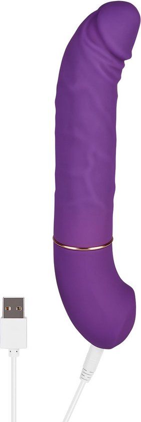 EIS Verleidelijke Vibrator Set (5 stuks) - Paars/Goud - Siliconen - USB Oplaadbaar