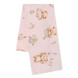 New baby Babyflanel babyluier teddybeer print 70x80 cm - Hydrofiel