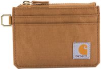 Carhartt Zippered Card Keeper Portemonnee Bruin