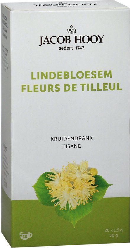 Jacob Hooy Lindebloesem Thee - 20 Theezakjes