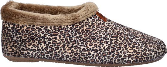 Nelson Home pantoffel - Leopard - Maat 38